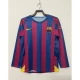 Camiseta FC Barcelona Champions League Finale Retro 2005-06 Primera Hombre Manga Larga