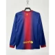 Camiseta FC Barcelona Retro 2012-13 Primera Hombre Manga Larga
