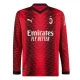Camiseta Fútbol AC Milan Rafa Leao #10 2023-24 Primera Equipación Hombre Manga Larga