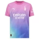 Camiseta Fútbol AC Milan Rafa Leao #10 2023-24 Tercera Equipación Hombre