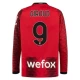 Camiseta Fútbol AC Milan Olivier Giroud #9 2023-24 Primera Equipación Hombre Manga Larga