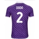 Camiseta Fútbol ACF Fiorentina Dodo #2 2023-24 Primera Equipación Hombre