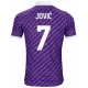 Camiseta Fútbol ACF Fiorentina Jovic #7 2023-24 Primera Equipación Hombre