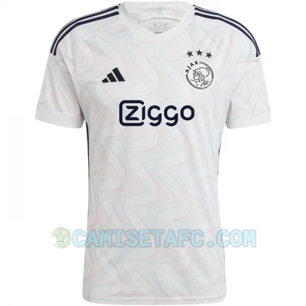 Camiseta Fútbol AFC Ajax 2023-24 Segunda Equipación Hombre