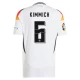 Camiseta Fútbol Alemania Joshua Kimmich #6 Eurocopa 2024 Primera Hombre Equipación