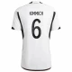 Camiseta Fútbol Alemania Joshua Kimmich #6 Mundial 2022 Primera Hombre Equipación