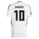 Camiseta Fútbol Alemania Serge Gnabry #10 Eurocopa 2024 Primera Hombre Equipación
