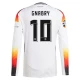 Camiseta Fútbol Alemania Serge Gnabry #10 Eurocopa 2024 Primera Hombre Equipación Manga Larga