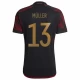 Camiseta Fútbol Alemania Thomas Müller #13 Mundial 2022 Segunda Hombre Equipación