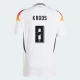 Camiseta Fútbol Alemania Toni Kroos #8 Eurocopa 2024 Primera Hombre Equipación