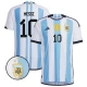 Camiseta Fútbol Argentina Lionel Messi #10 2023 Champions Primera Equipación Hombre