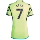 Camiseta Fútbol Arsenal FC 2023-24 Bukayo Saka #7 Segunda Equipación Hombre