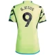 Camiseta Fútbol Arsenal FC 2023-24 Gabriel Jesus #9 Segunda Equipación Hombre