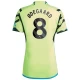 Camiseta Fútbol Arsenal FC 2023-24 Martin Ødegaard #8 Segunda Equipación Hombre