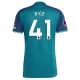 Camiseta Fútbol Arsenal FC Declan Rice #41 2023-24 Tercera Equipación Hombre