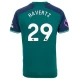 Camiseta Fútbol Arsenal FC Kai Havertz #29 2023-24 Tercera Equipación Hombre