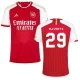 Camiseta Fútbol Arsenal FC Kai Havertz #29 2023-24 UCL Primera Equipación Hombre