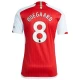 Camiseta Fútbol Arsenal FC Martin Ødegaard #8 2023-24 Primera Equipación Hombre