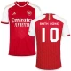 Camiseta Fútbol Arsenal FC Smith Rowe #10 2023-24 UCL Primera Equipación Hombre