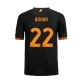 Camiseta Fútbol AS Roma Aouar #22 2023-24 Tercera Equipación Hombre