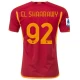 Camiseta Fútbol AS Roma El Shaarawy #92 2023-24 Primera Equipación Hombre