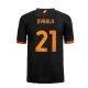 Camiseta Fútbol AS Roma Paulo Dybala #21 2023-24 Tercera Equipación Hombre