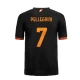 Camiseta Fútbol AS Roma Pellegrini #7 2023-24 Tercera Equipación Hombre