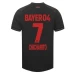 Camiseta Fútbol Bayer 04 Leverkusen Chicharito #7 2023-24 Primera Equipación Hombre