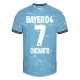 Camiseta Fútbol Bayer 04 Leverkusen Chicharito #7 2023-24 Tercera Equipación Hombre