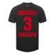 Camiseta Fútbol Bayer 04 Leverkusen Hincapie #3 2023-24 Primera Equipación Hombre