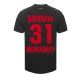 Camiseta Fútbol Bayer 04 Leverkusen Monamay #31 2023-24 Primera Equipación Hombre