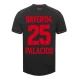 Camiseta Fútbol Bayer 04 Leverkusen Palacios #25 2023-24 Primera Equipación Hombre
