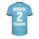 Camiseta Fútbol Bayer 04 Leverkusen Stanisic #2 2023-24 Tercera Equipación Hombre