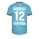 Camiseta Fútbol Bayer 04 Leverkusen Tapsoba #12 2023-24 Tercera Equipación Hombre
