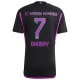Camiseta Fútbol Bayern Múnich 2023-24 Serge Gnabry #7 Segunda Equipación Hombre