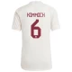 Camiseta Fútbol Bayern Múnich Joshua Kimmich #6 2023-24 Tercera Equipación Hombre
