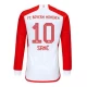 Camiseta Fútbol Bayern Múnich Leroy Sané #10 2023-24 Primera Equipación Hombre Manga Larga
