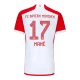 Camiseta Fútbol Bayern Múnich Sadio Mané #17 2023-24 Primera Equipación Hombre