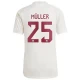 Camiseta Fútbol Bayern Múnich Thomas Müller #25 2023-24 Tercera Equipación Hombre