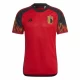 Camiseta Fútbol Bélgica Eden Hazard #10 Mundial 2022 Primera Hombre Equipación