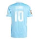 Camiseta Fútbol Bélgica R. Lukaku #10 Eurocopa 2024 Segunda Hombre Equipación