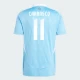 Camiseta Fútbol Bélgica Yannick Carrasco #11 Eurocopa 2024 Segunda Hombre Equipación