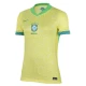 Camiseta Fútbol Brasil Douglas Luiz #18 Copa America 2024 Primera Hombre Equipación