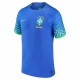 Camiseta Fútbol Brasil Neymar Jr #10 Mundial 2022 Segunda Hombre Equipación