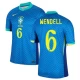 Camiseta Fútbol Brasil Wendell #6 Copa America 2024 Segunda Hombre Equipación