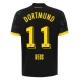 Camiseta Fútbol BVB Borussia Dortmund 2023-24 Marco Reus #11 Segunda Equipación Hombre