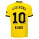 Camiseta Fútbol BVB Borussia Dortmund Eden Hazard #10 2023-24 Primera Equipación Hombre