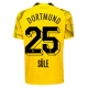 Camiseta Fútbol BVB Borussia Dortmund Sule #25 2023-24 Tercera Equipación Hombre