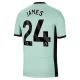 Camiseta Fútbol Chelsea FC James Rodríguez #24 2023-24 Tercera Equipación Hombre