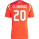 Camiseta Fútbol Chile Ch. Aranguiz #20 Copa America 2024 Primera Hombre Equipación